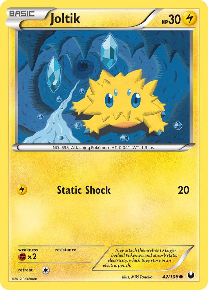 Joltik 42 42/108 card