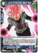 Joyful Strike Goku Black Rose P-015 card