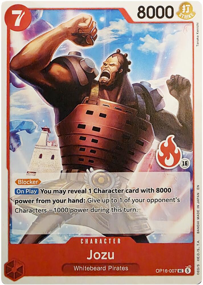 Jozu Ace Deck OP16-007 carta