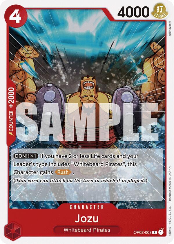 Jozu OP02-008 card