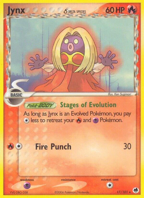 Jynx Delta Species 17/101 card