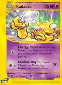 Kadabra 084/165 card