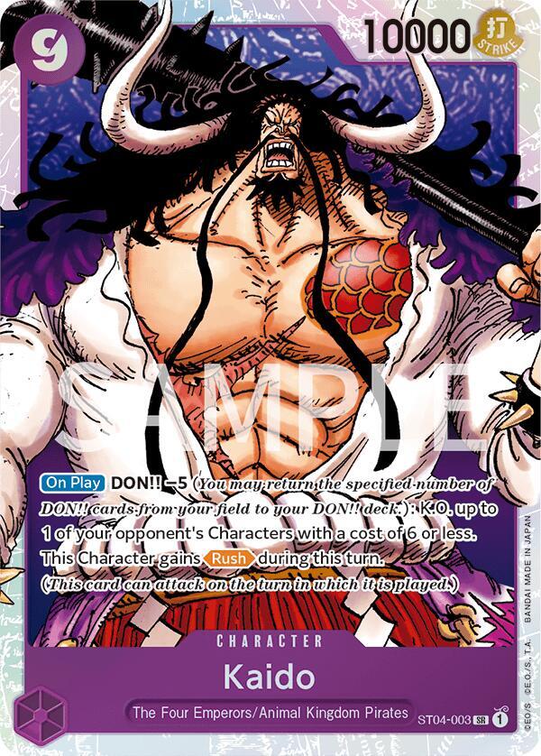 Kaido 003 ST04-003 carta
