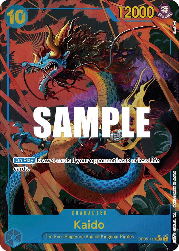 Kaido 118 Alternate Art OP05-118