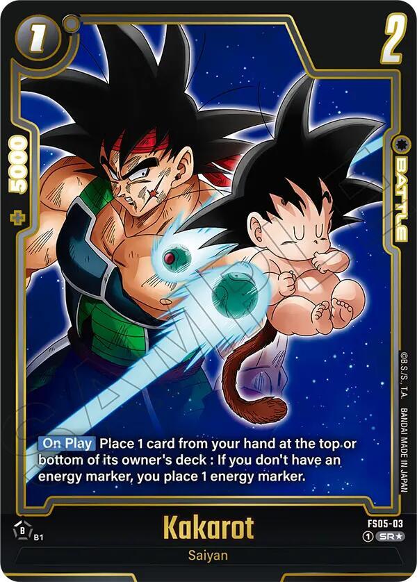 Kakarot Alternate Art FS05-03 carta