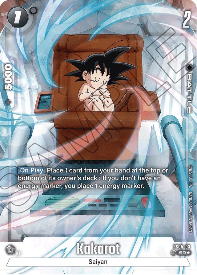 Kakarot Bonus Pack Alternate Art FS05-03 carta