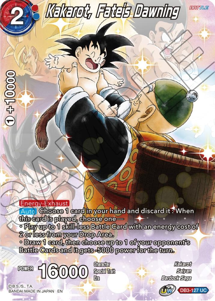 Kakarot Fates Dawning DB3-127