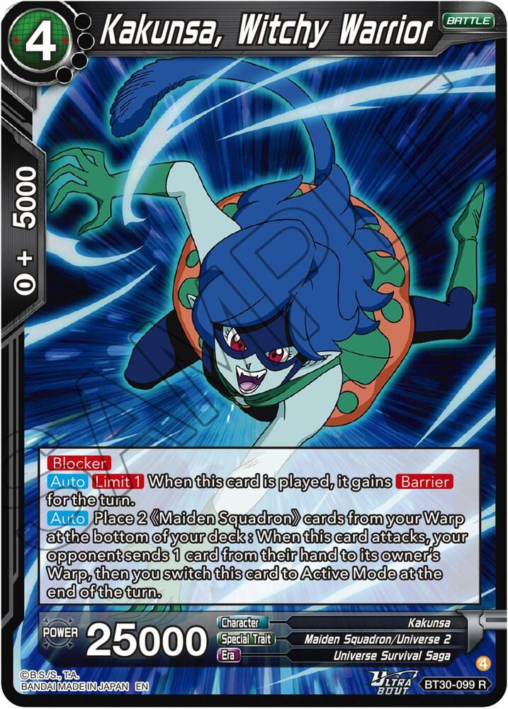 Kakunsa Witchy Warrior BT30-099