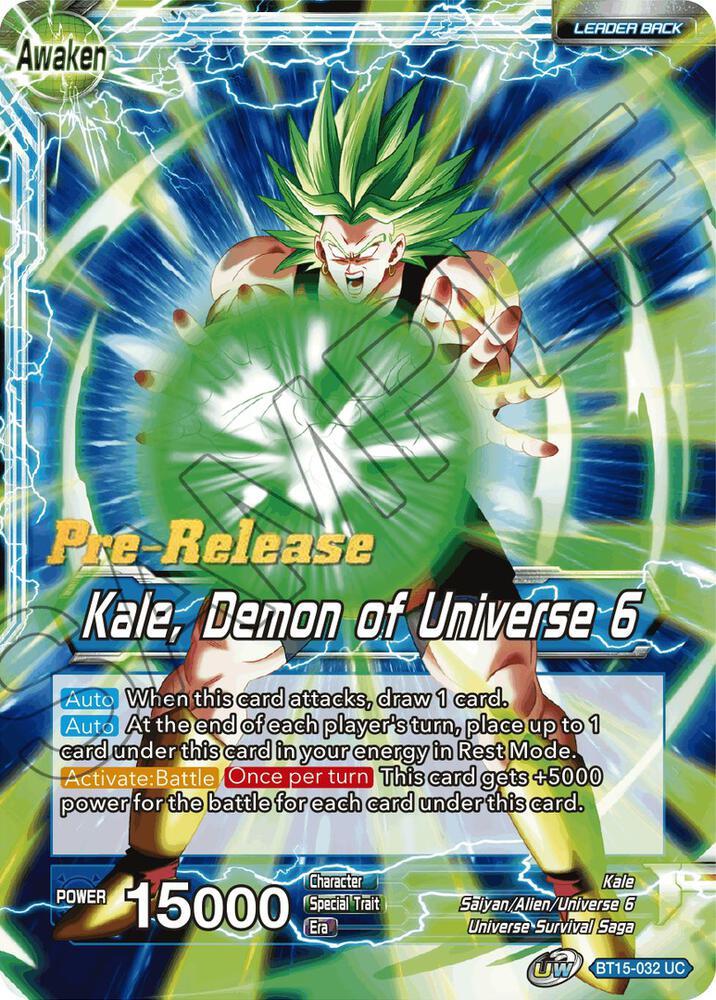 Kale Demon of Universe 6 BT15-032
