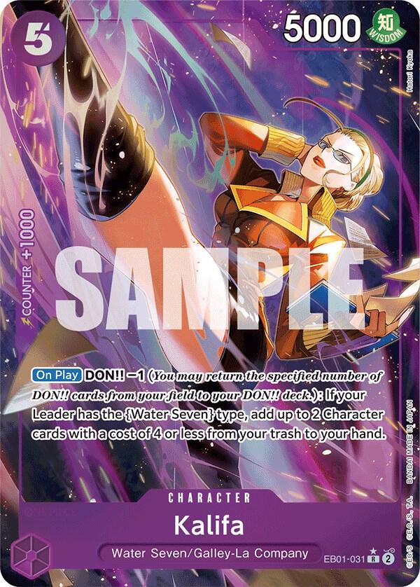 Kalifa Alternate Art EB01-031