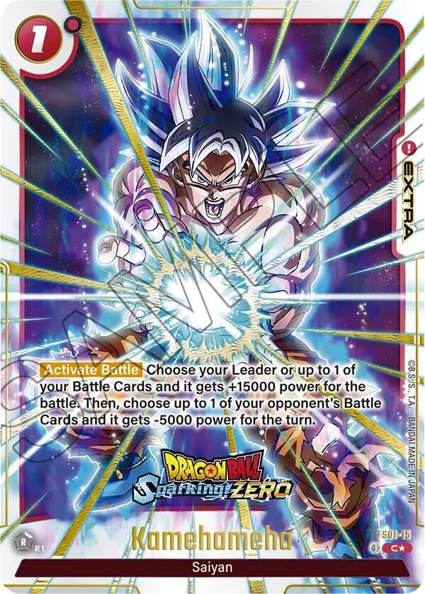 Kamehameha Dragon Ball Sparking ZERO FS01-15