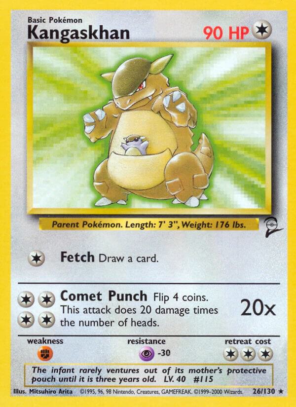 Kangaskhan 026/130 card