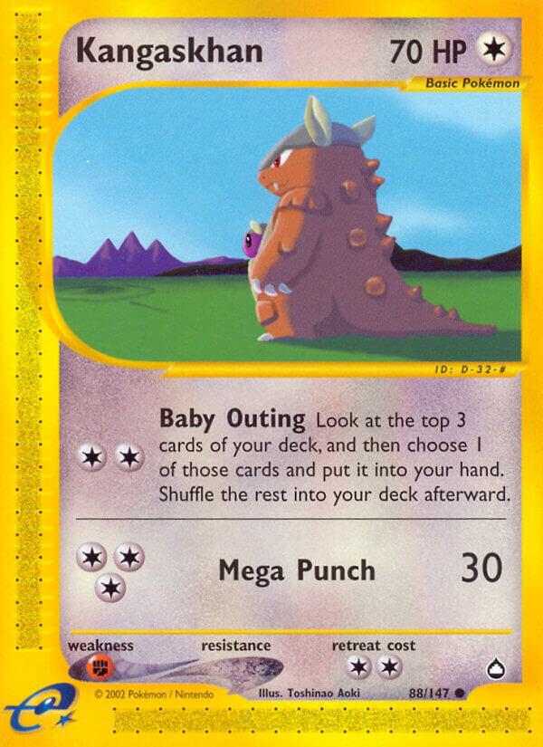 Kangaskhan 088/147 card