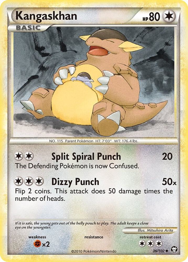 Kangaskhan 36/102