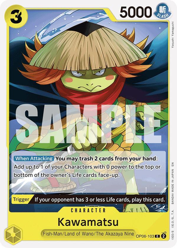 Kawamatsu Reprint OP06-103 carta