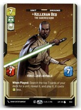 Kelleran Beq The Sabered Hand Prestige 1040 card