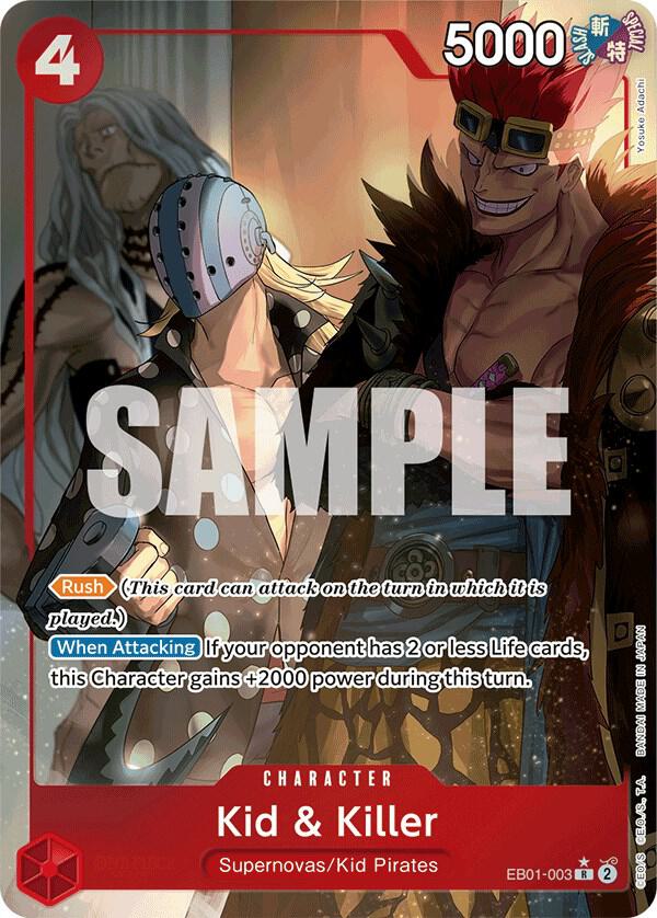 Kid and Killer Alternate Art EB01-003