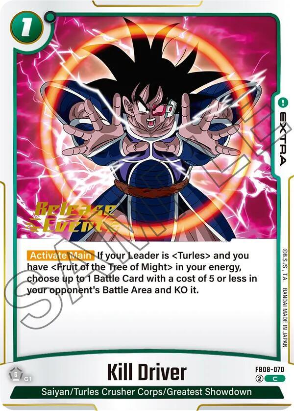 Kill Driver FB08-070 carta