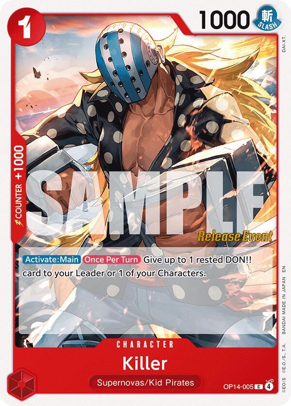 Killer OP14-005 carta