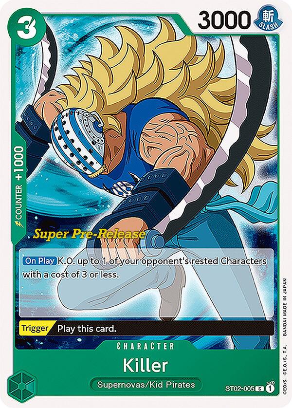 Killer ST02-005 card