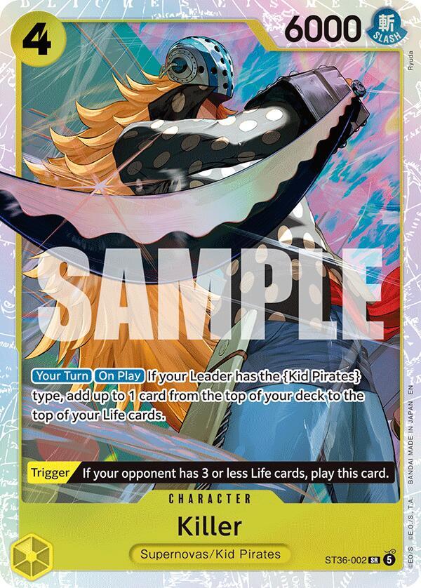 Killer ST36-002 carta