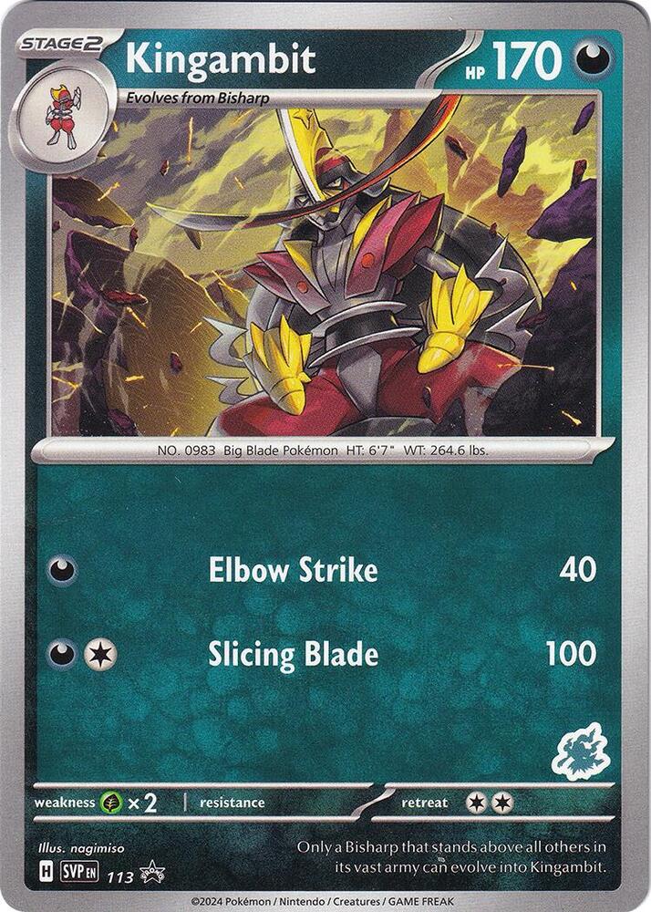Kingambit Darkrai Deck 113