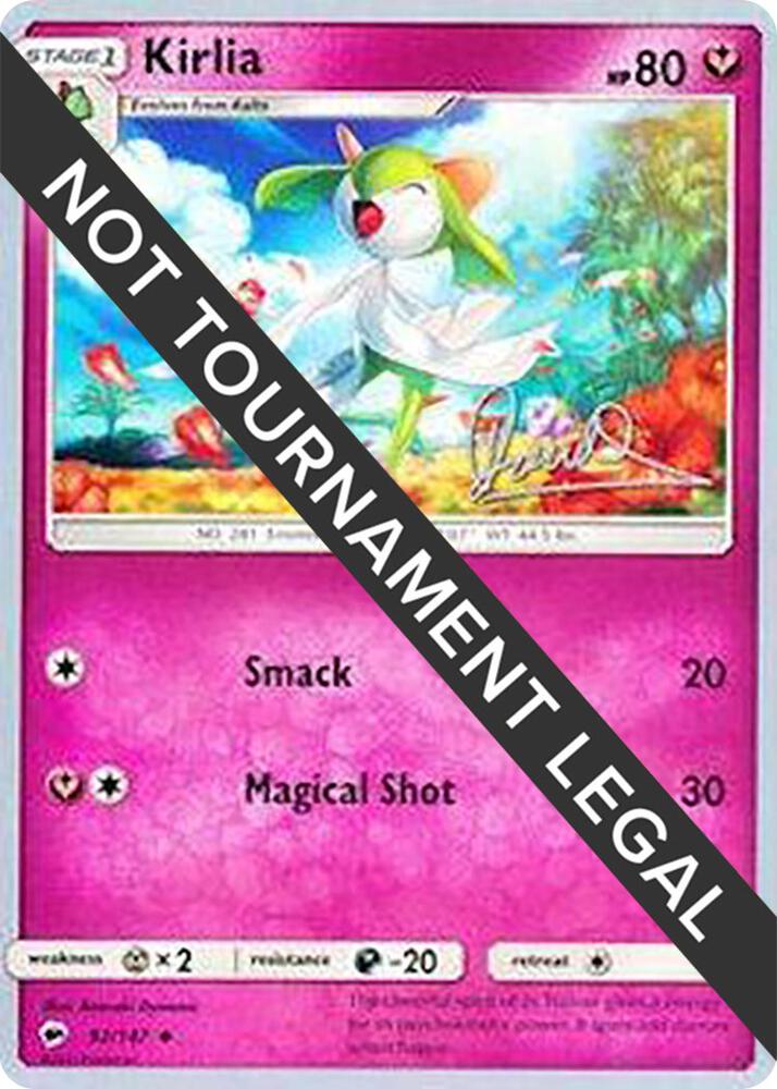 Kirlia 2017 Diego Cassiraga 92/147 carta