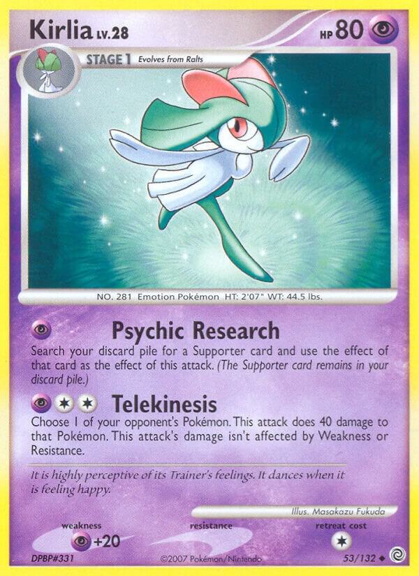 Kirlia 53/132 carta