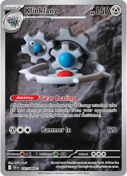 Klinklang 141 086 card