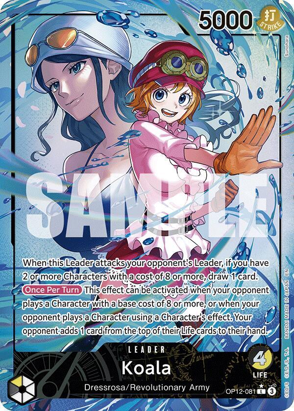 Koala 081 Alternate Art OP12-081 card