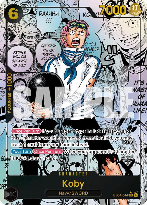 Koby EB04 044 Manga carta