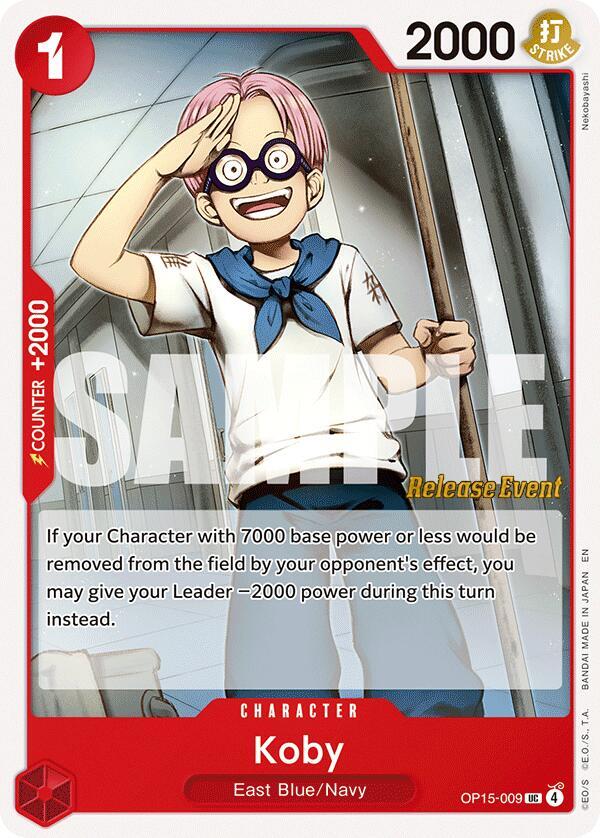 Koby OP15 009 carta