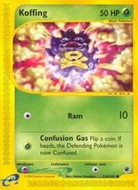 Koffing 114/165 card