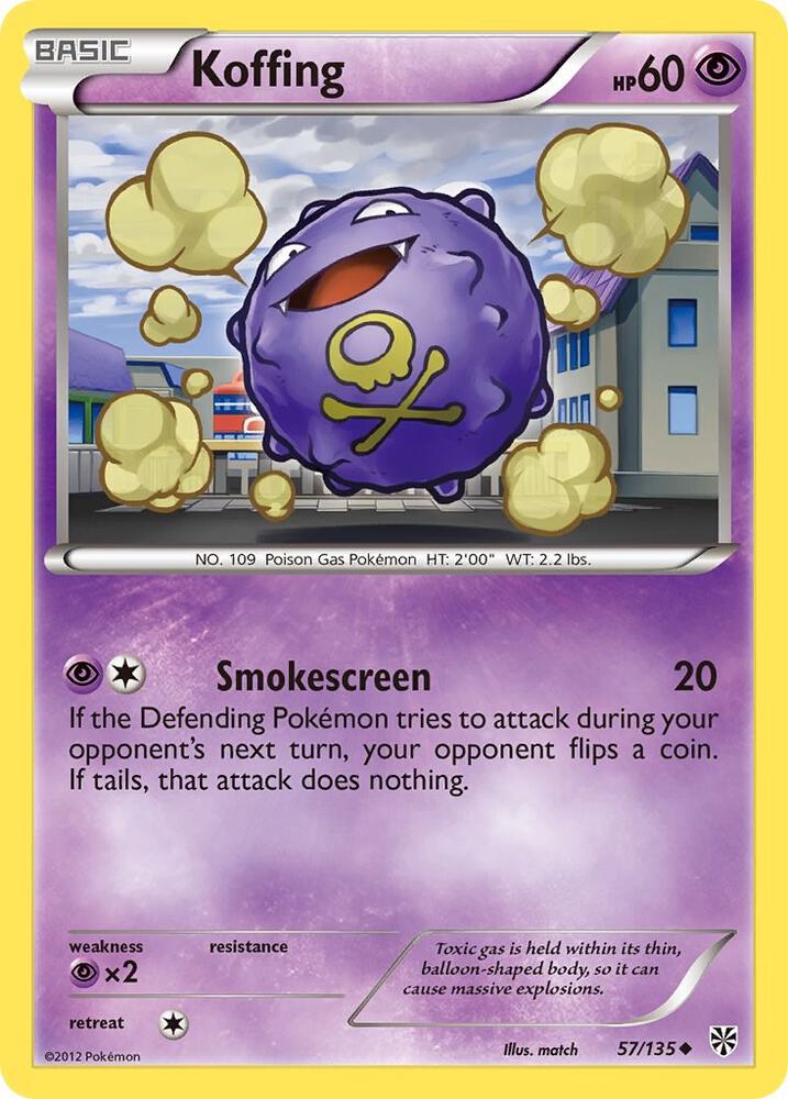 Koffing 57 57/135