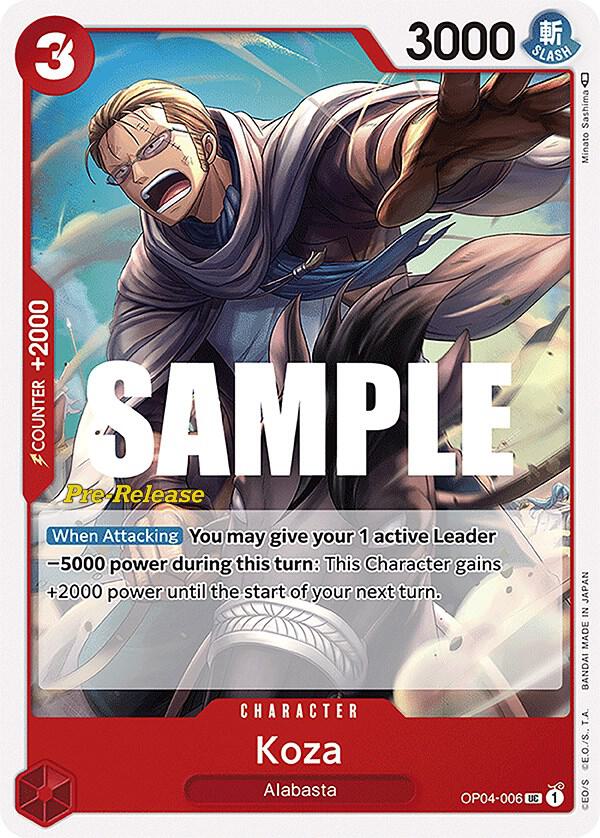 Koza OP04-006 card