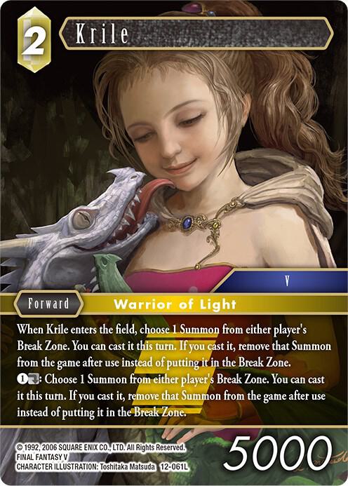 Krile 12-061L carta