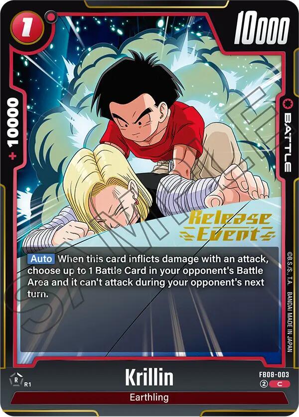 Krillin FB08 003 carta