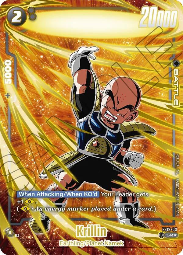 Krillin FS12 03 carta