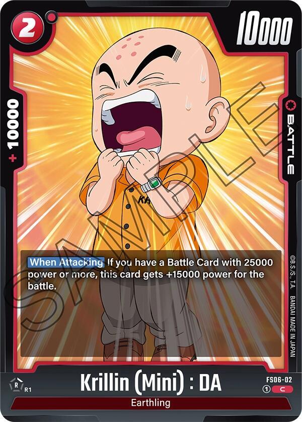 Krillin Mini DA FS06-02 carta