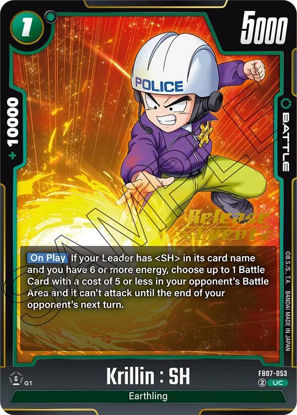 Krillin SH FB07-053 carta