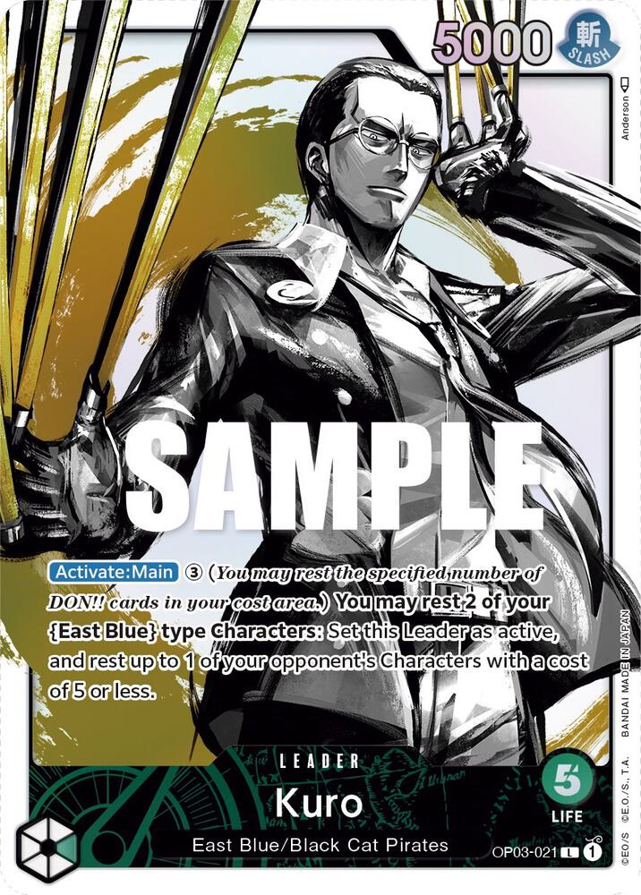 Kuro Alternate Art OP03-021