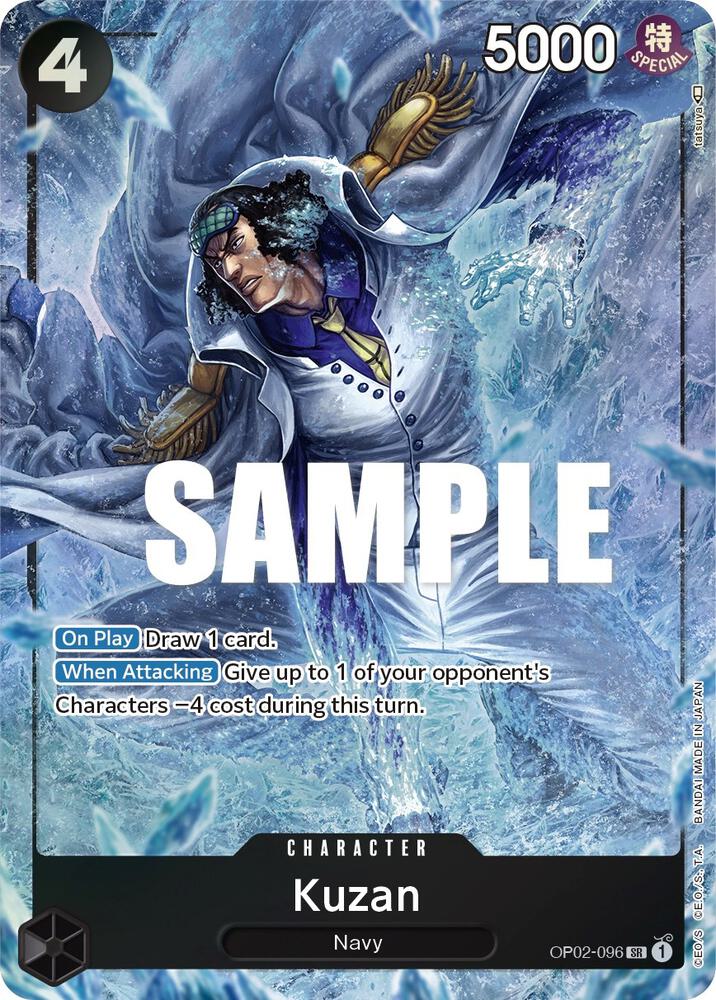 Kuzan 096 Alternate Art OP02-096