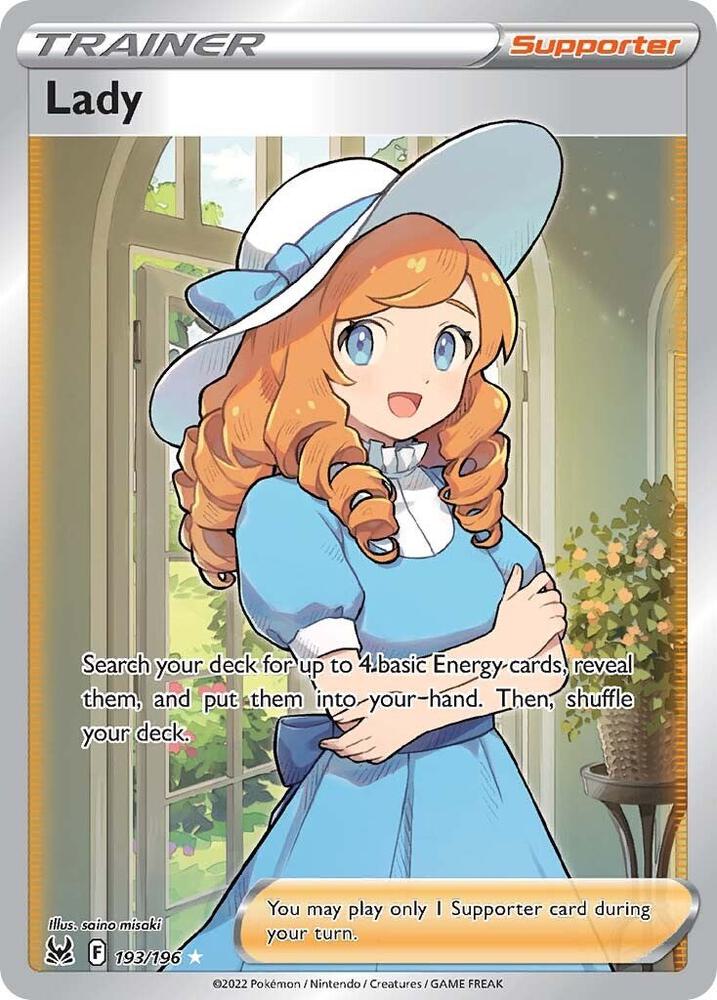 Lady Full Art 193/196
