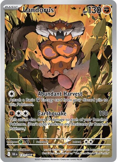 Landorus 131 086 card