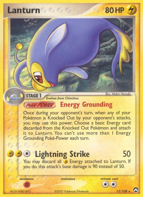 Lanturn 15/108 card