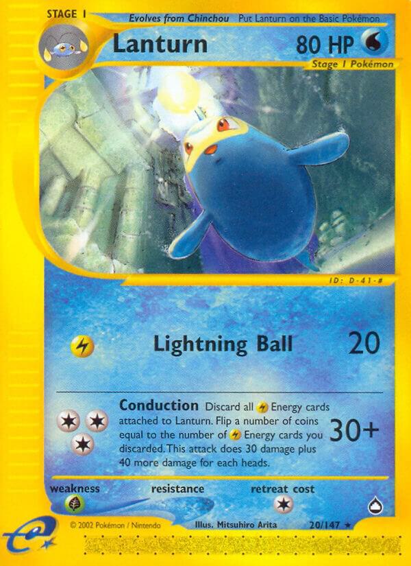 Lanturn 20 020/147 card
