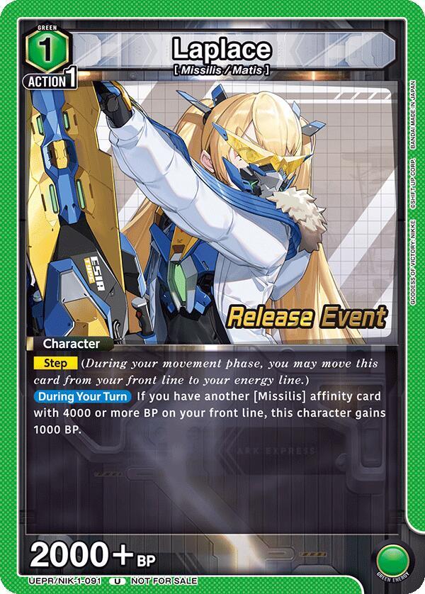 Laplace 091 UEPR/NIK-1-091 card