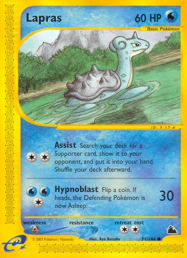Lapras 071/144 card