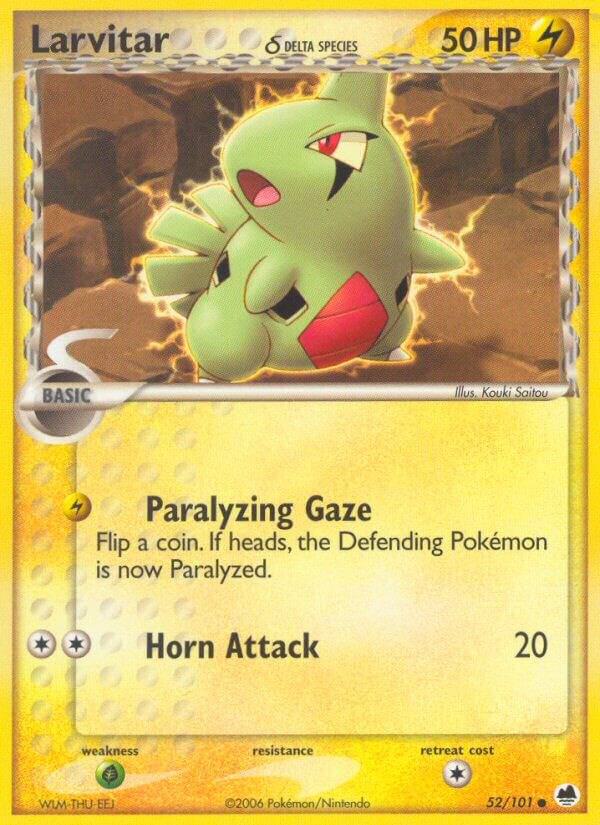 Larvitar Delta Species 52/101