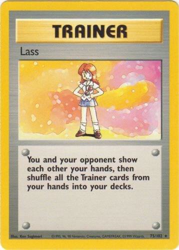 Lass 075/102 card